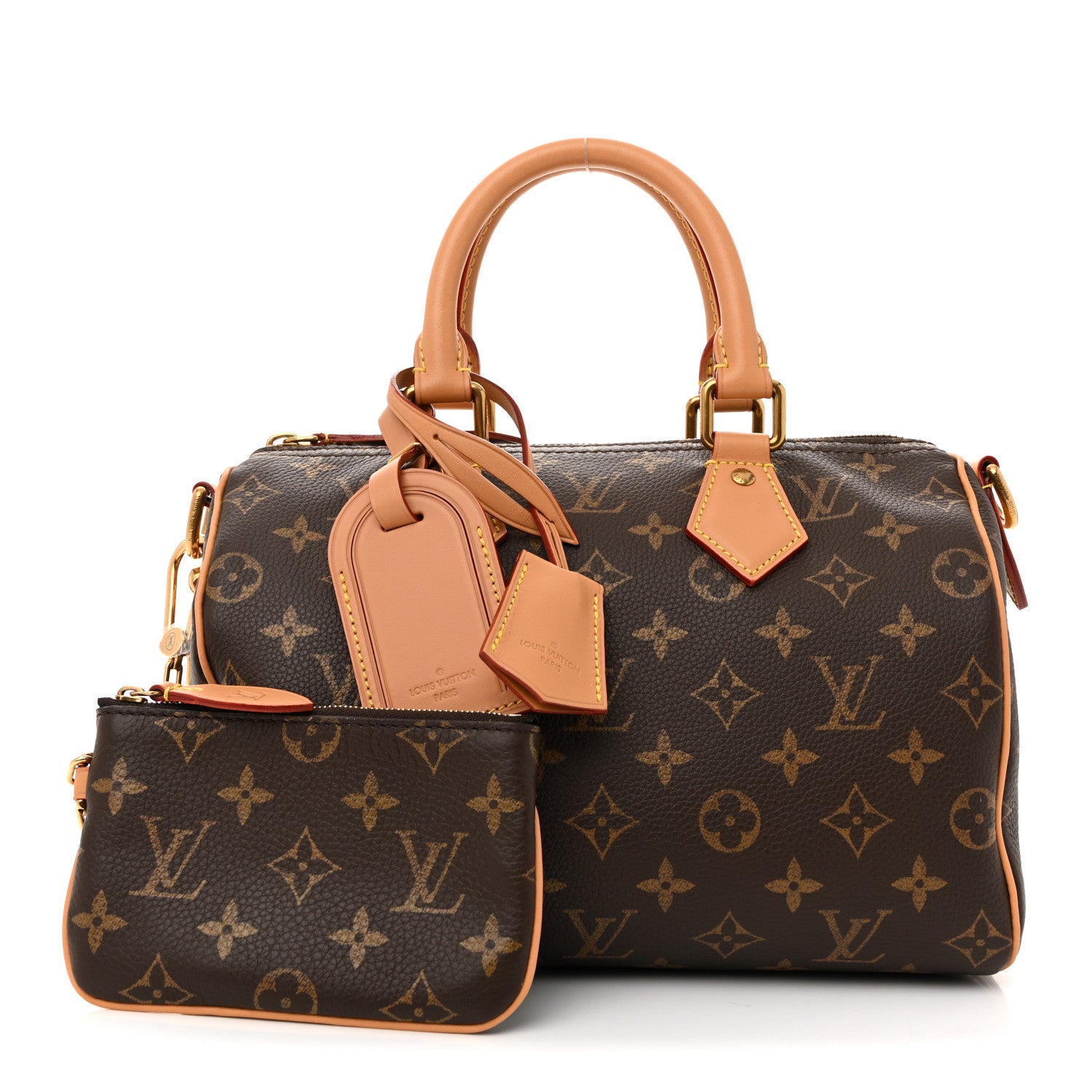 Calfskin Monogram Speedy P9 Bandouliere 25