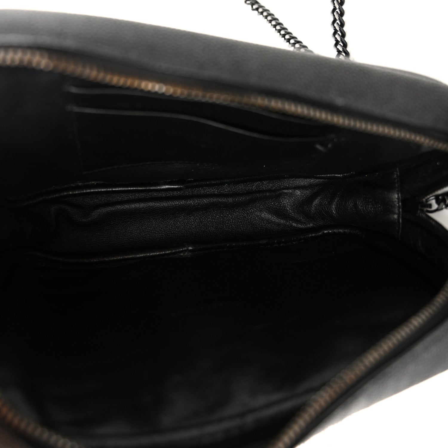 Grain De Poudre Matelasse Monochrome Monogram Mini Lou Camera Bag Black