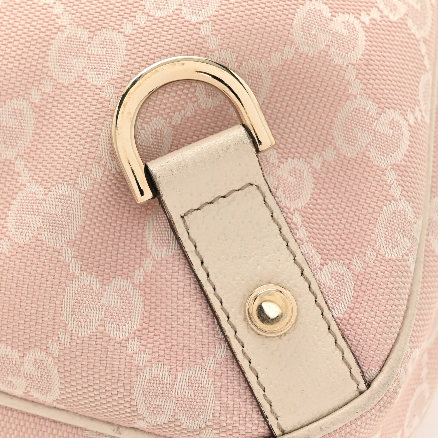Monogram Medium Abbey D Ring Hobo Pink