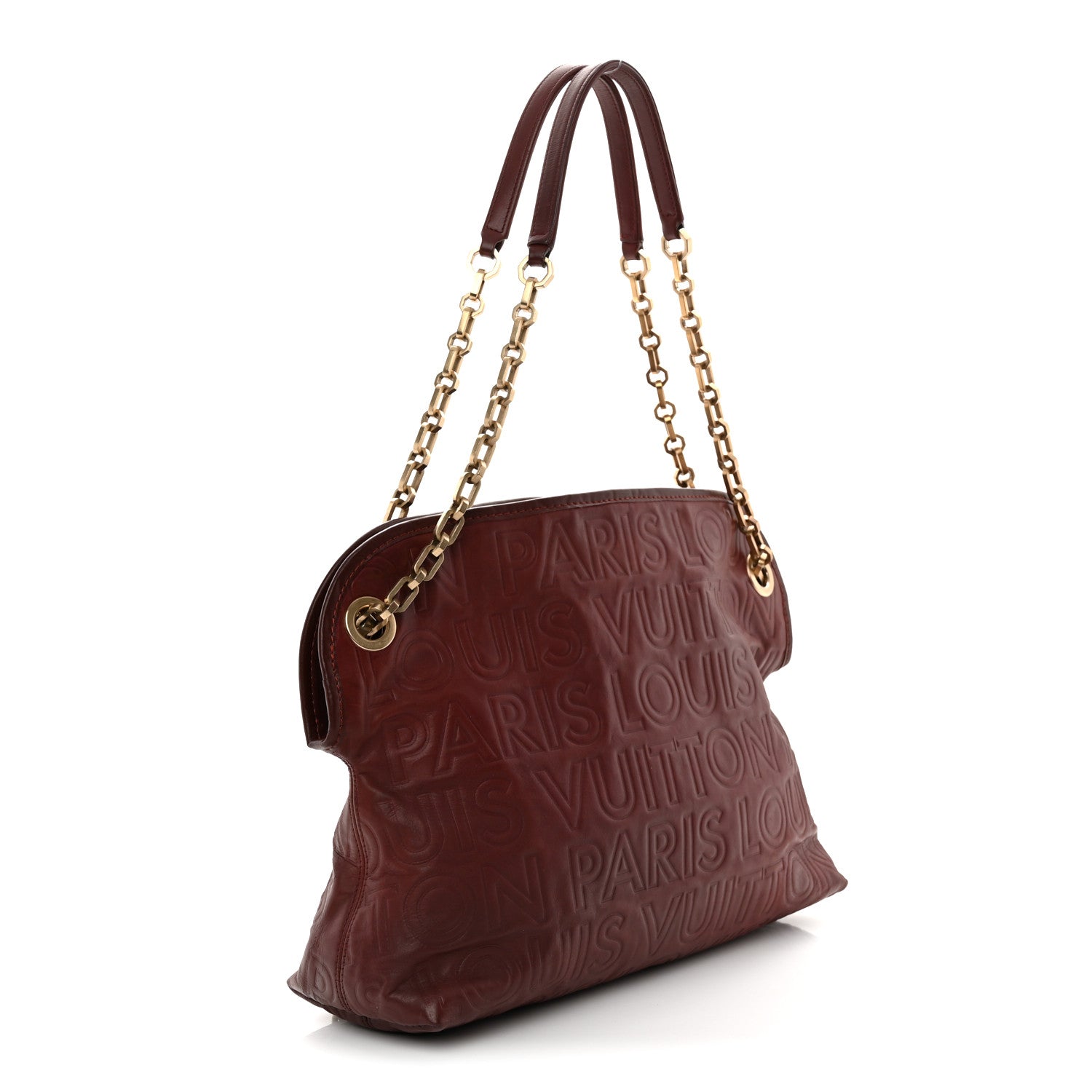 Monogram Paris Souple Whisper PM Burgundy