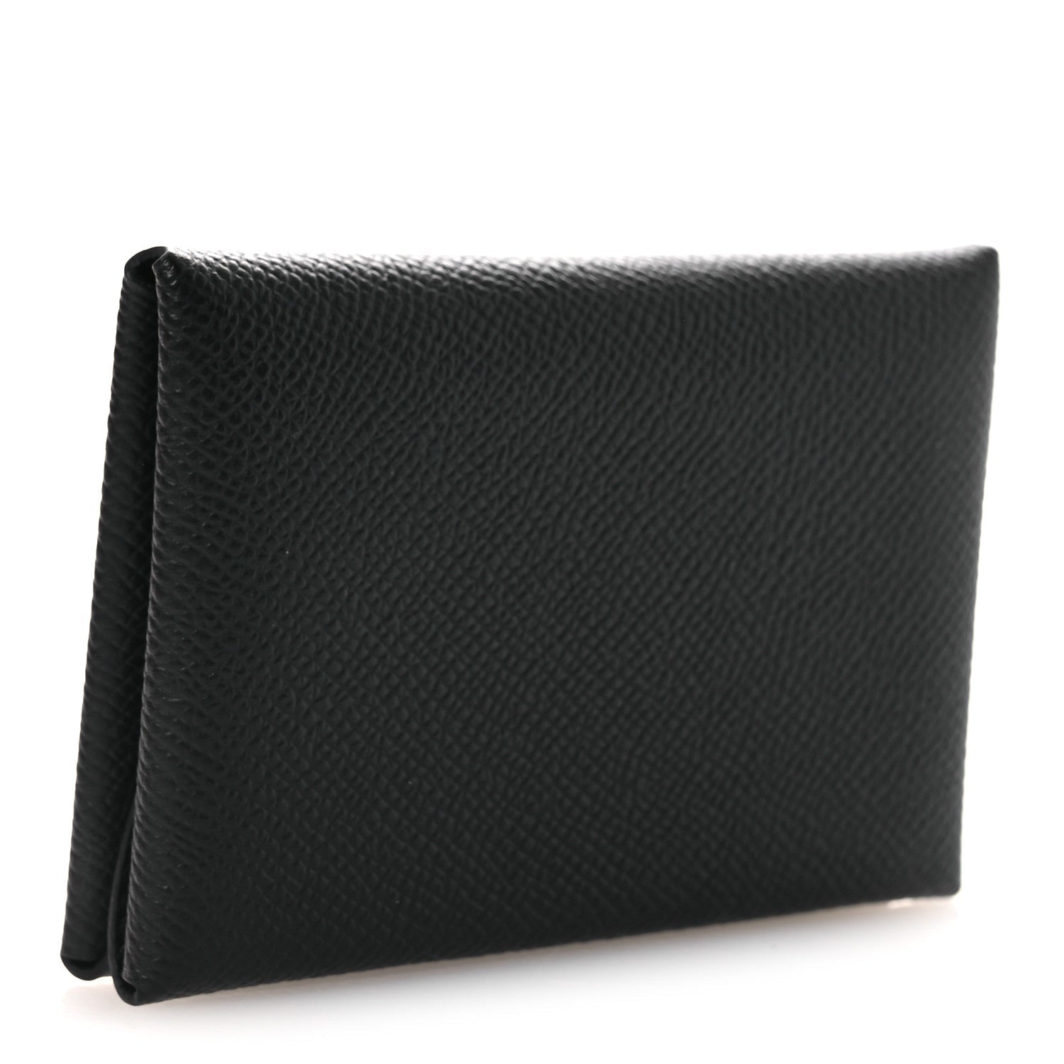Epsom Calvi Duo Card Case Black