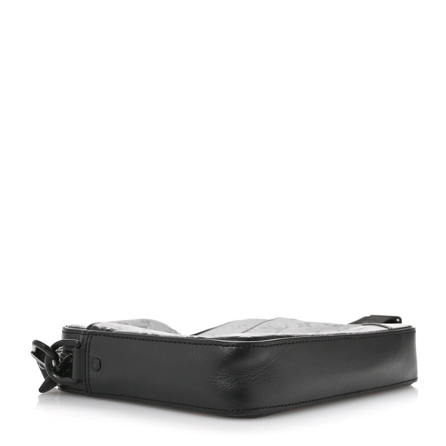 Calfskin Monogram Shadow Duo Messenger Black