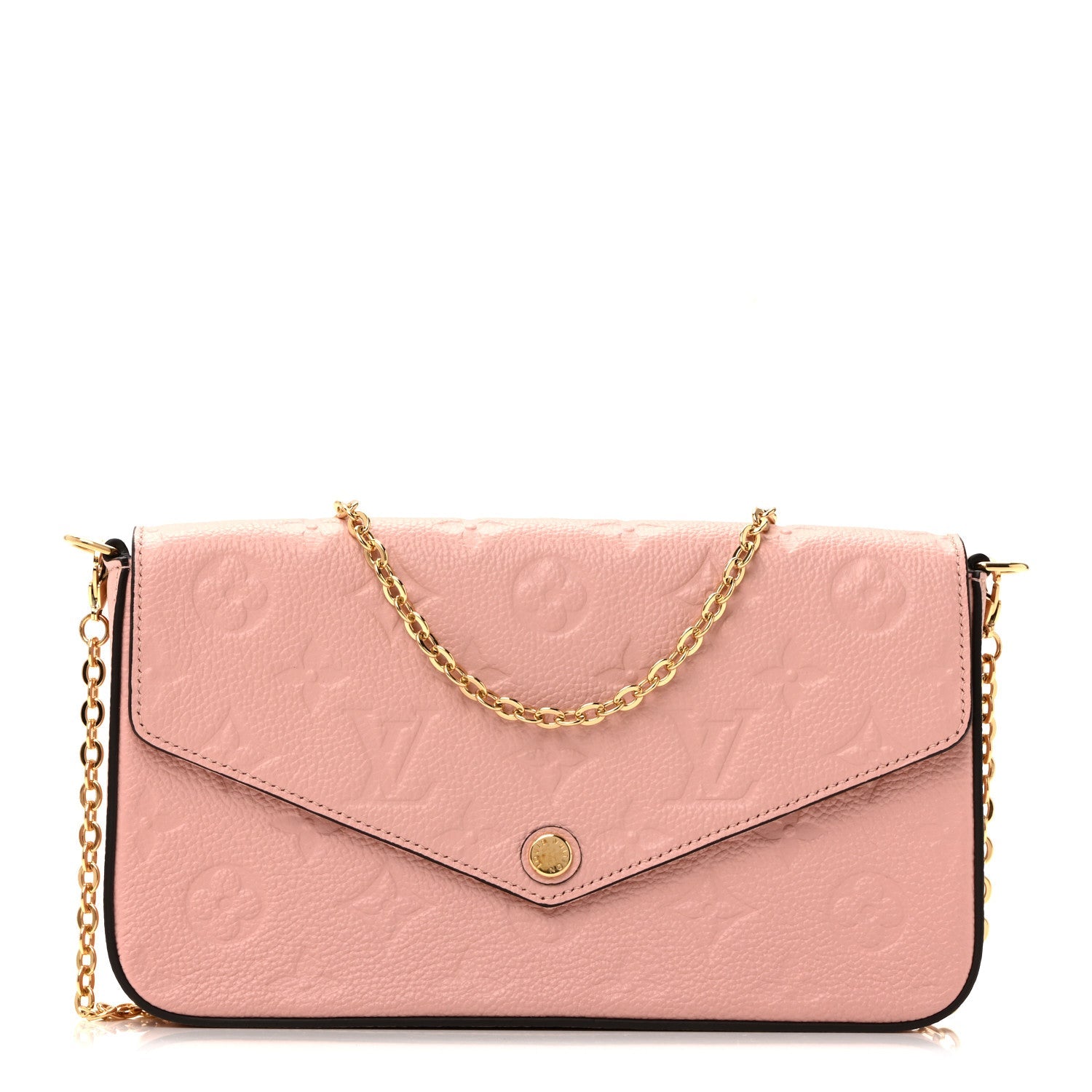 Empreinte Pochette Felicie Chain Wallet Rose Poudre
