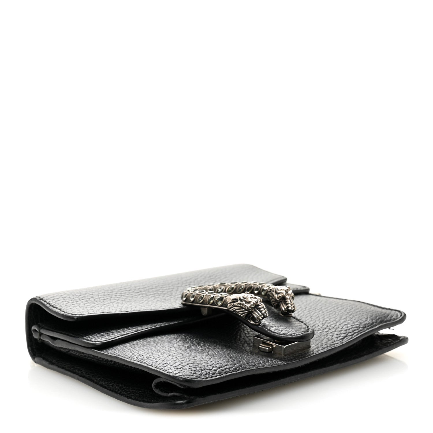 Calfskin Mini Dionysus Shoulder Bag Black