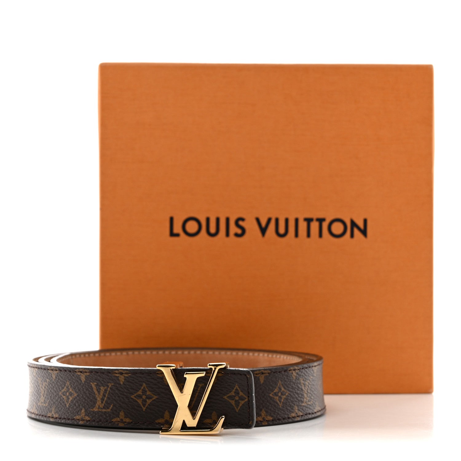 Mini Monogram 25mm LV Initiales Belt 80 32