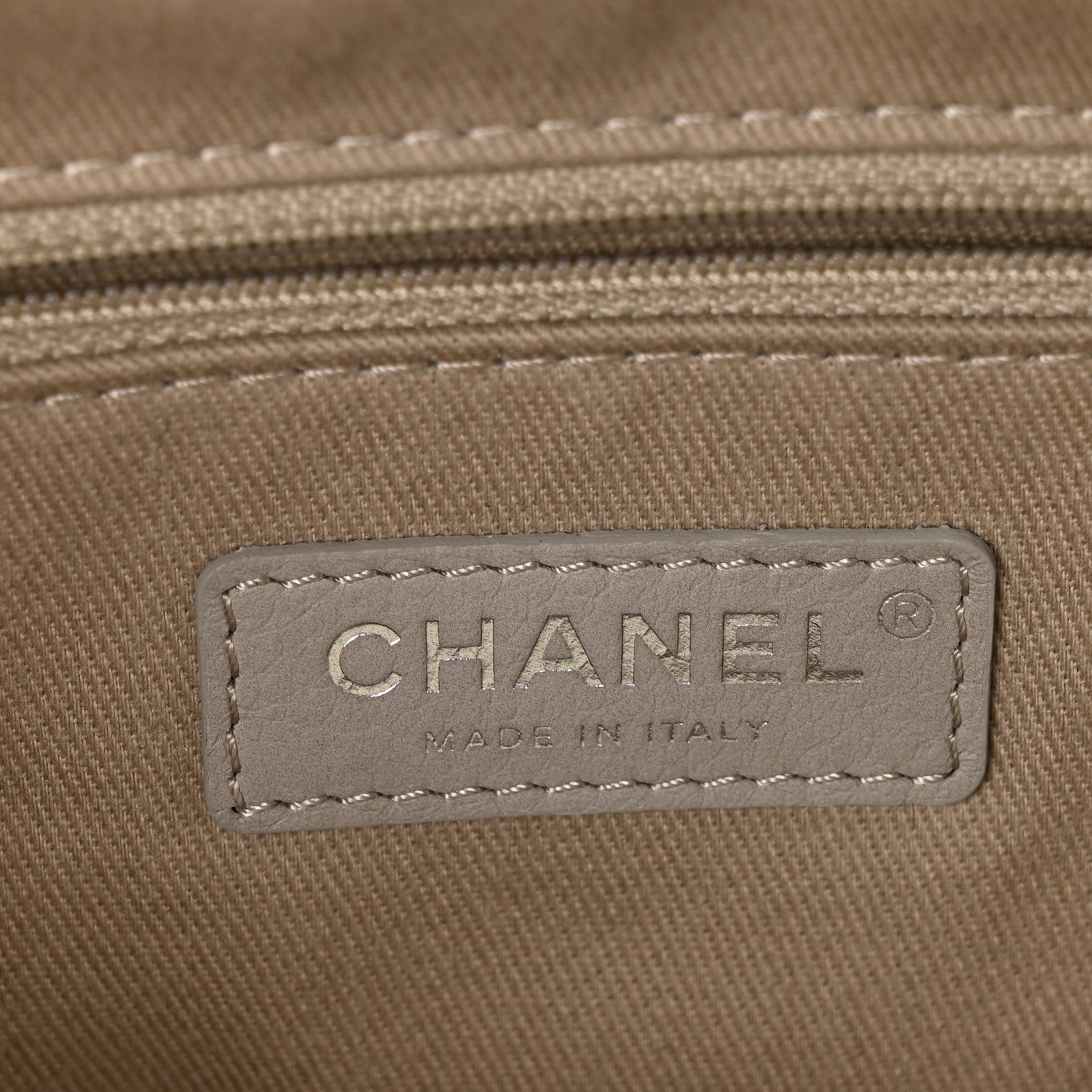 Canvas Deauville Small Bowling Bag Grey