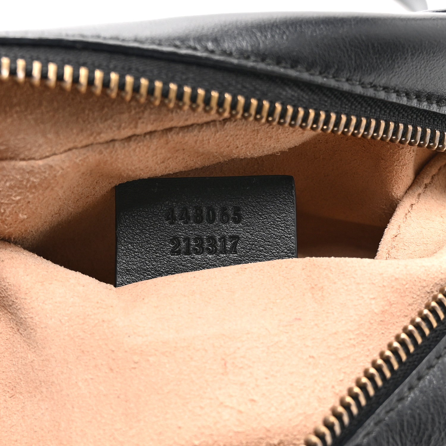 Calfskin Matelasse Mini GG Marmont Chain Shoulder Bag Black