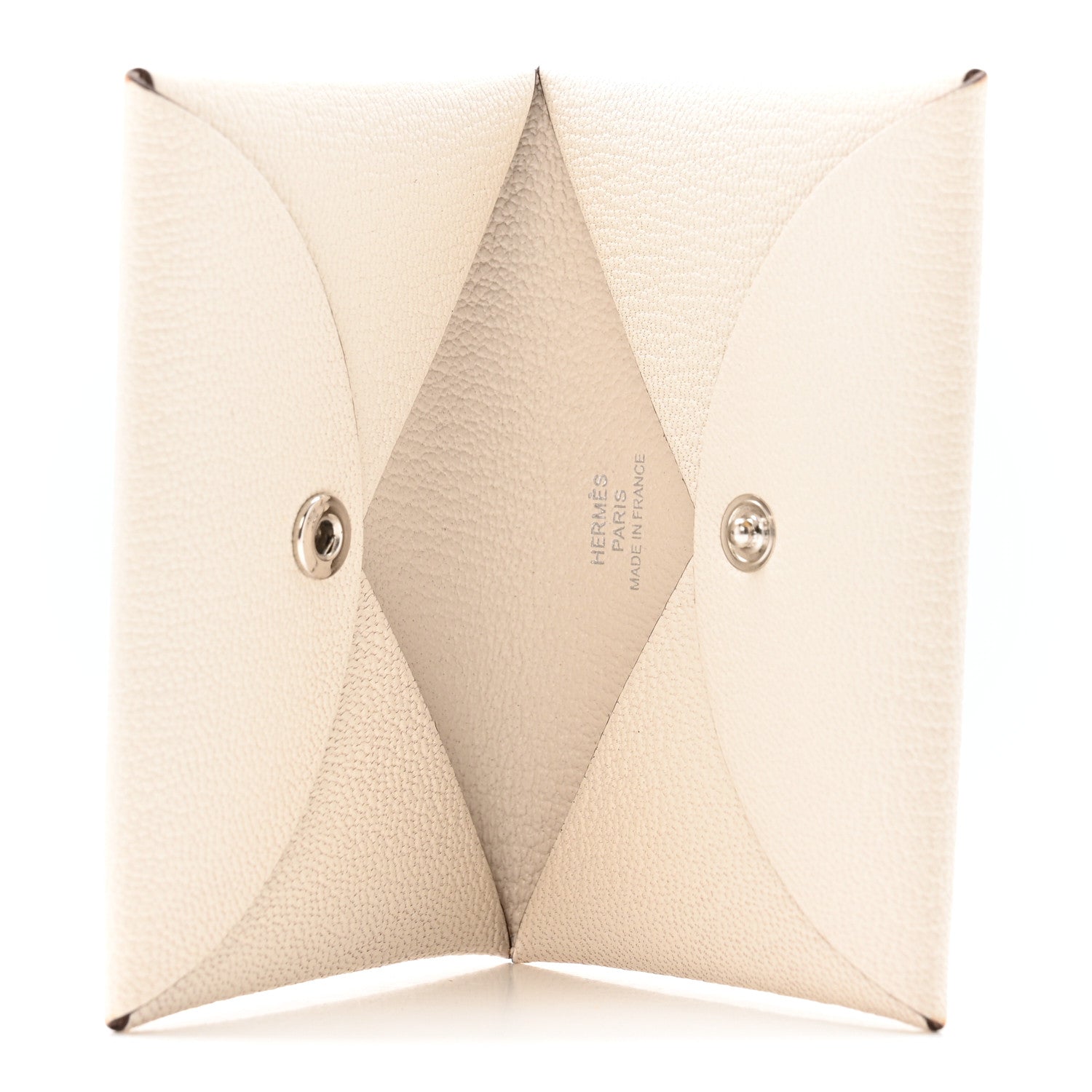 Chevre Mysore Calvi Card Case Nata