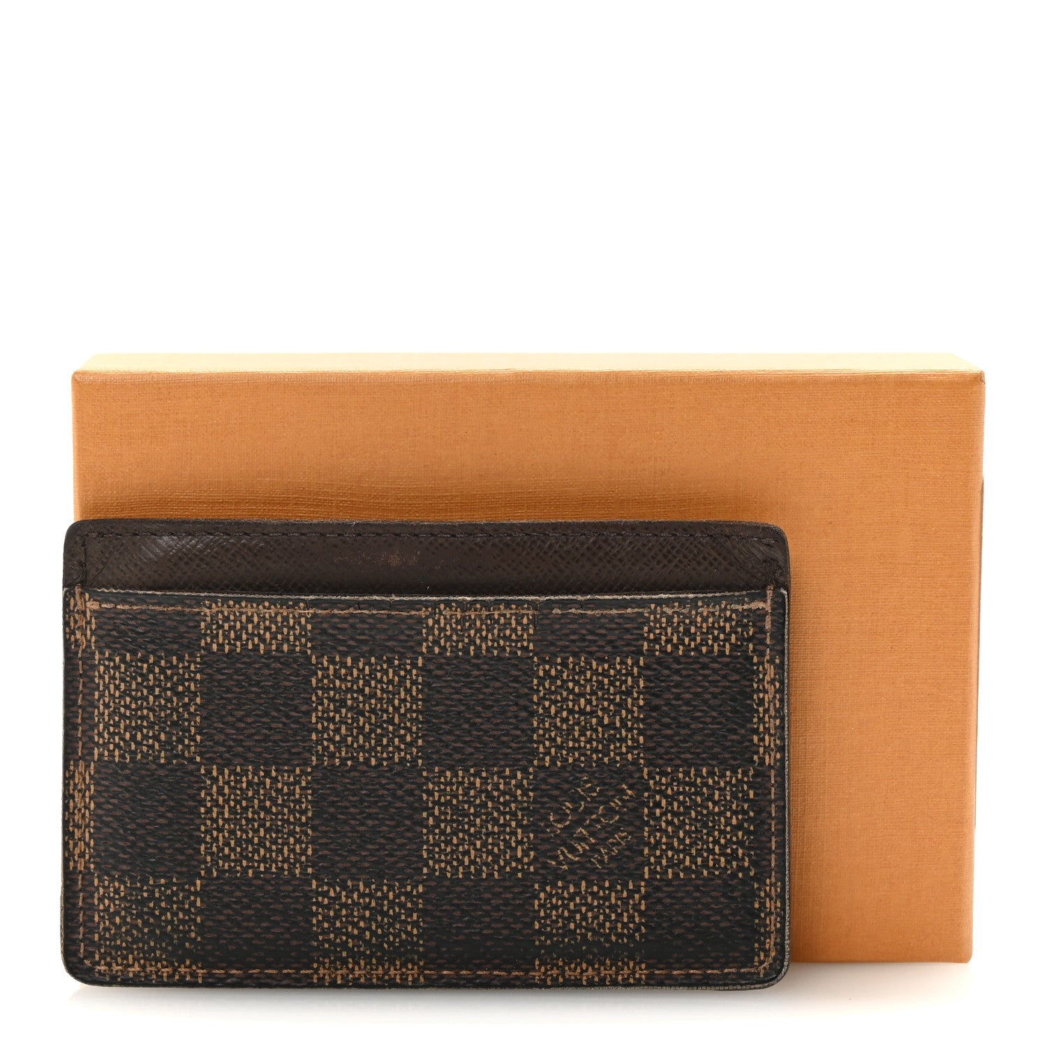 Damier Ebene Card Holder