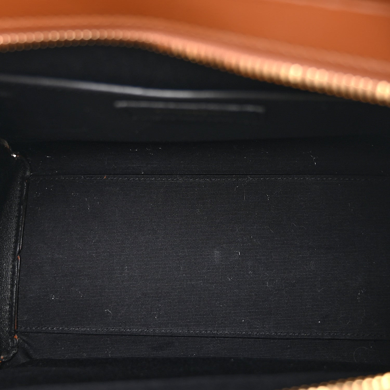Canvas Calfskin Small Uptown Tote Brown