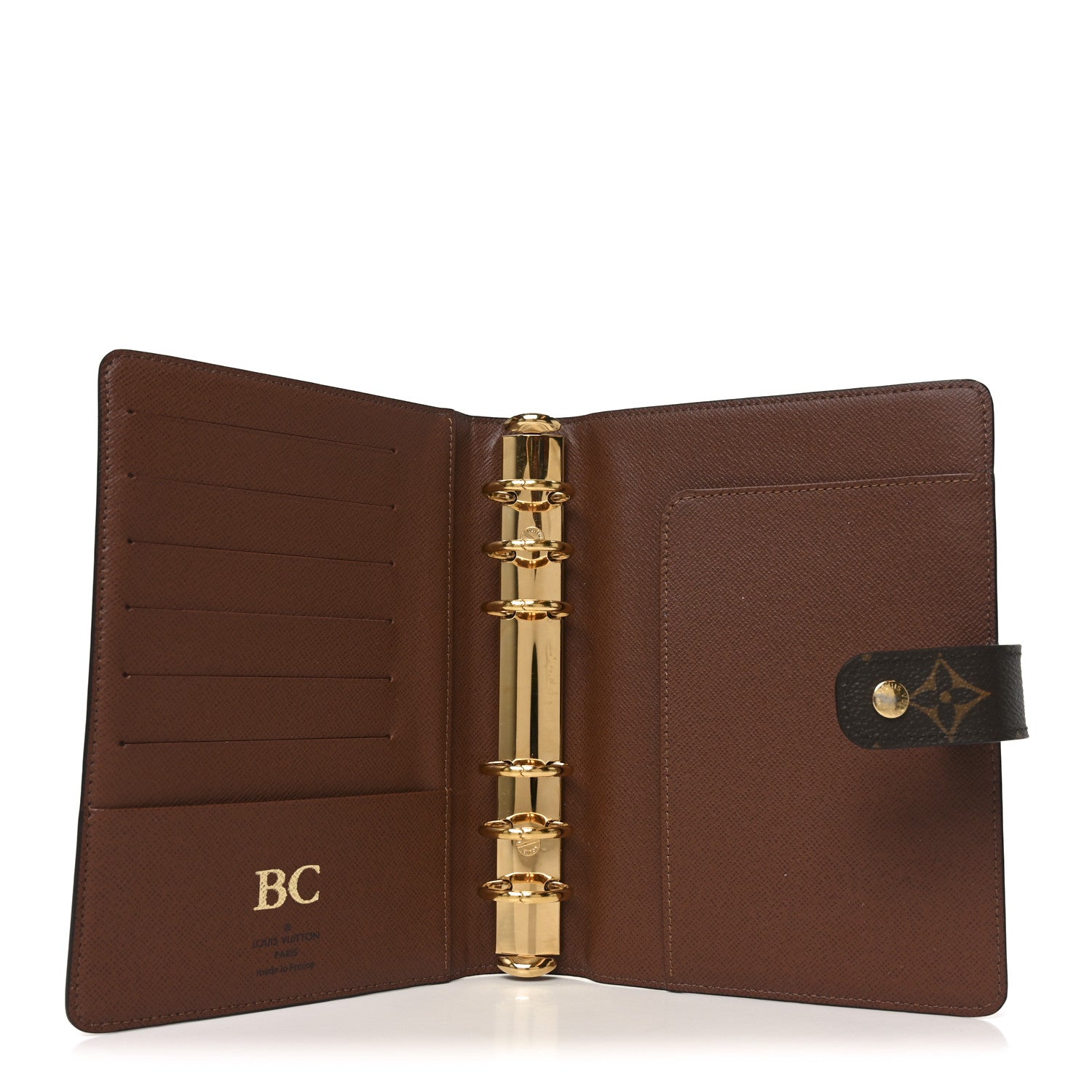 Monogram Medium Ring Agenda Cover