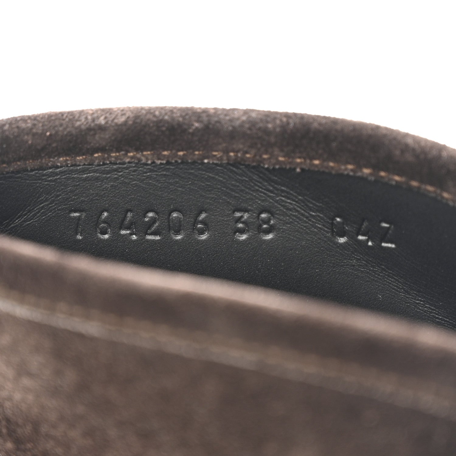 Suede Horsebit Ankle Boots 38 Dark Brown