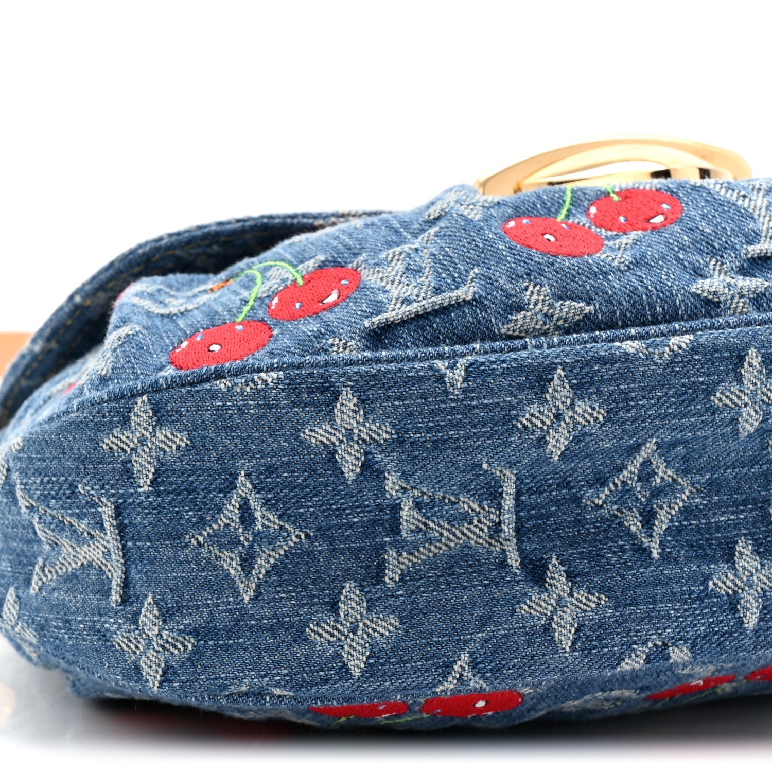 LV X TM Monogram Denim Cerises Sunset
