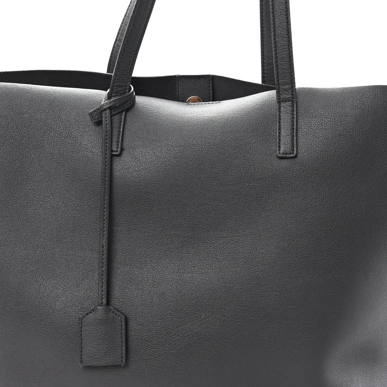 Calfskin Large Shopping Tote Fog