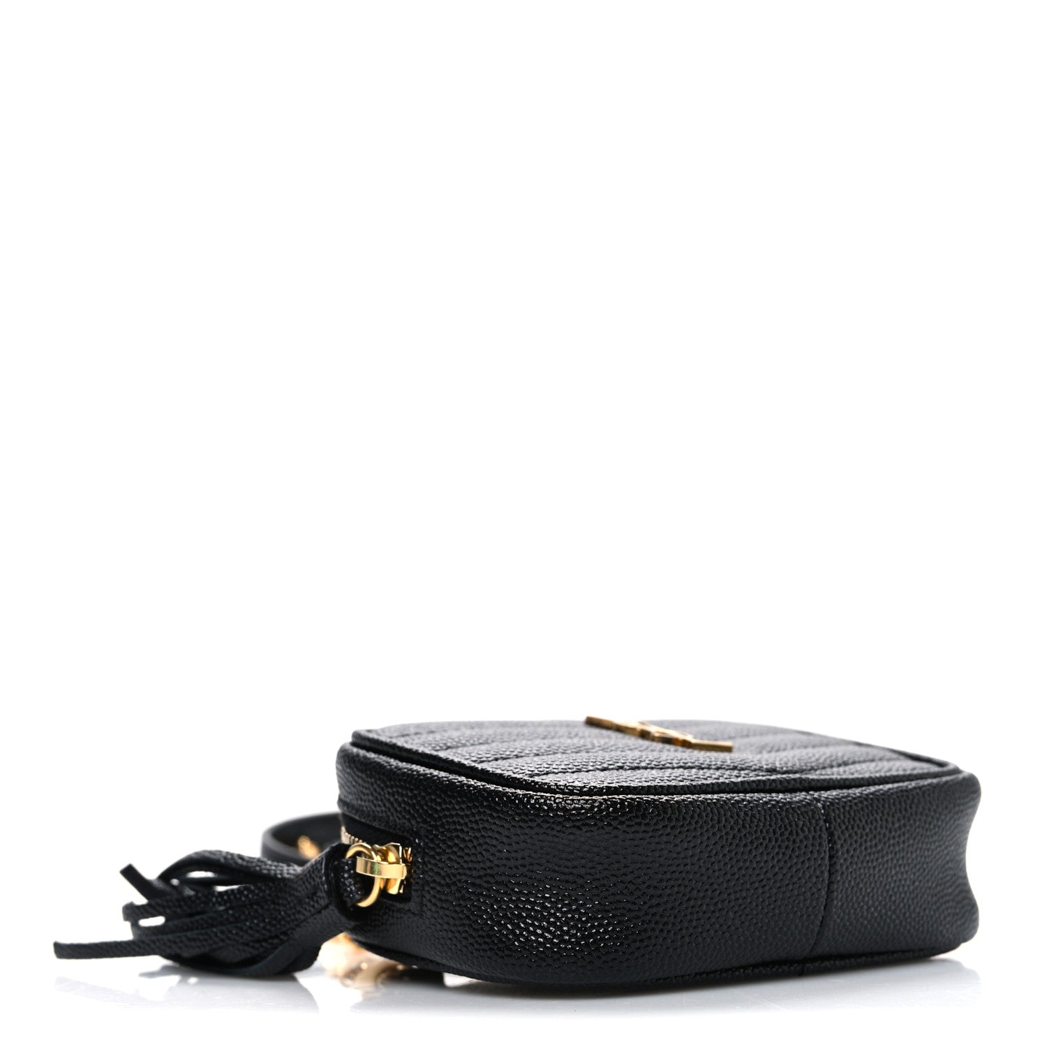 Grain De Poudre Matelasse Monogram Baby Lou Camera Bag Black