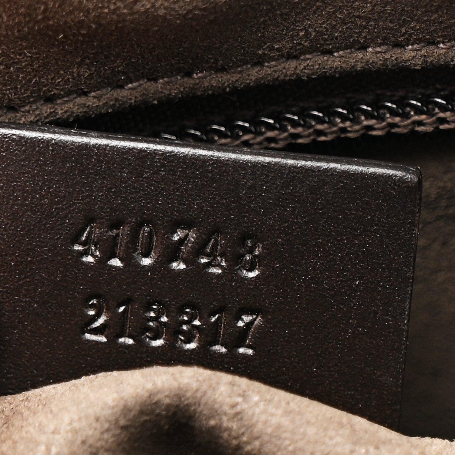 GG Supreme Monogram Large Shopping Tote Dark Brown