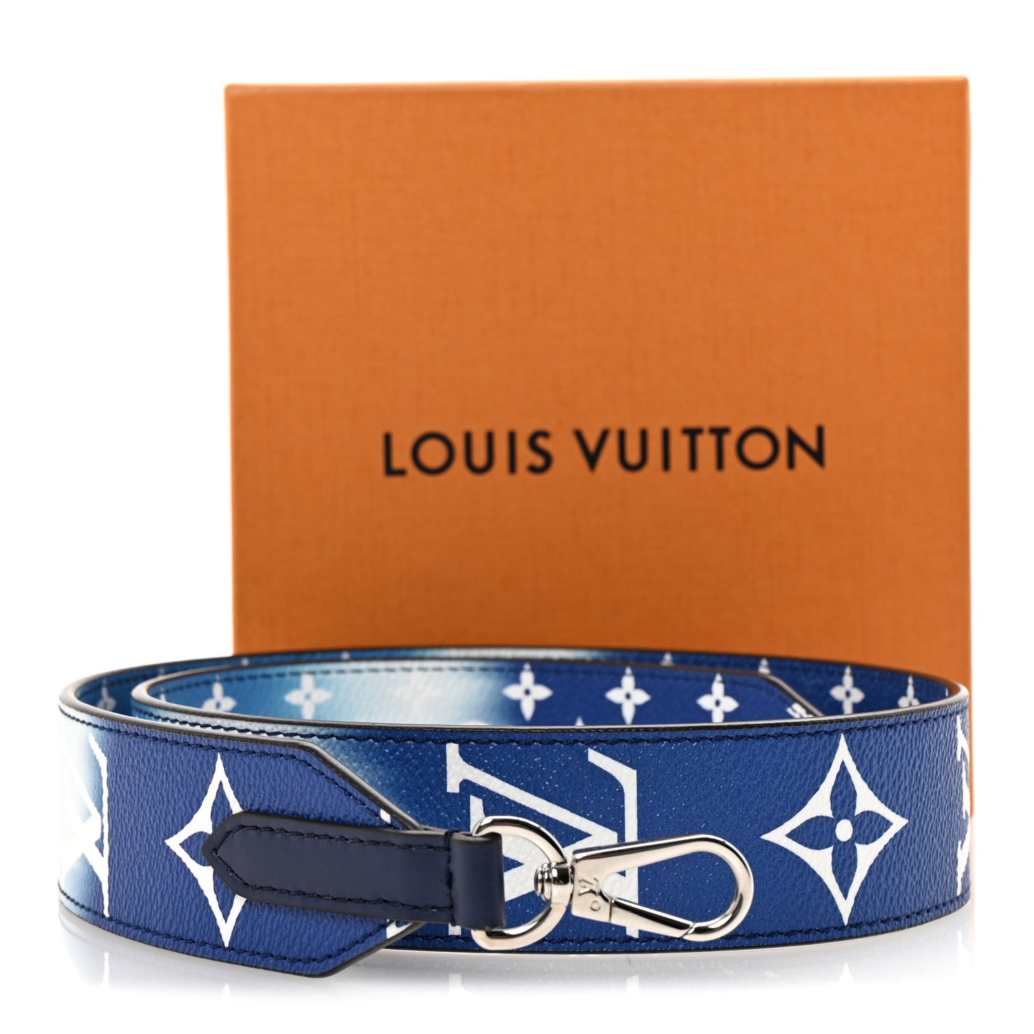 Monogram Escale Bandouliere Shoulder Strap Blue