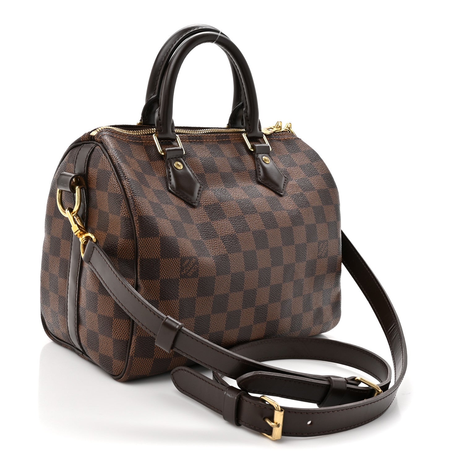 Damier Ebene Speedy Bandouliere 25