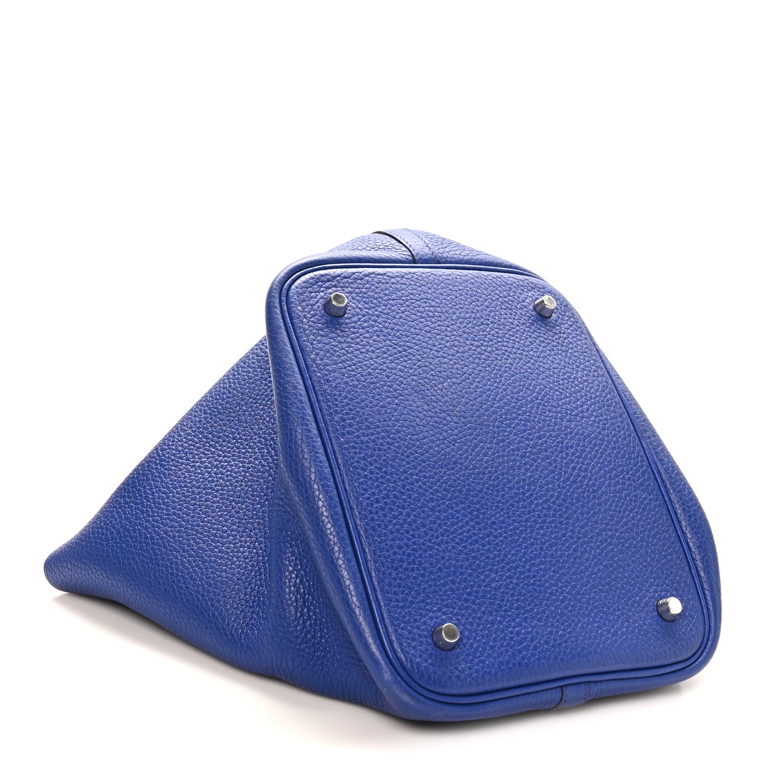 Taurillon Clemence Picotin Lock 22 MM Bleu Electrique