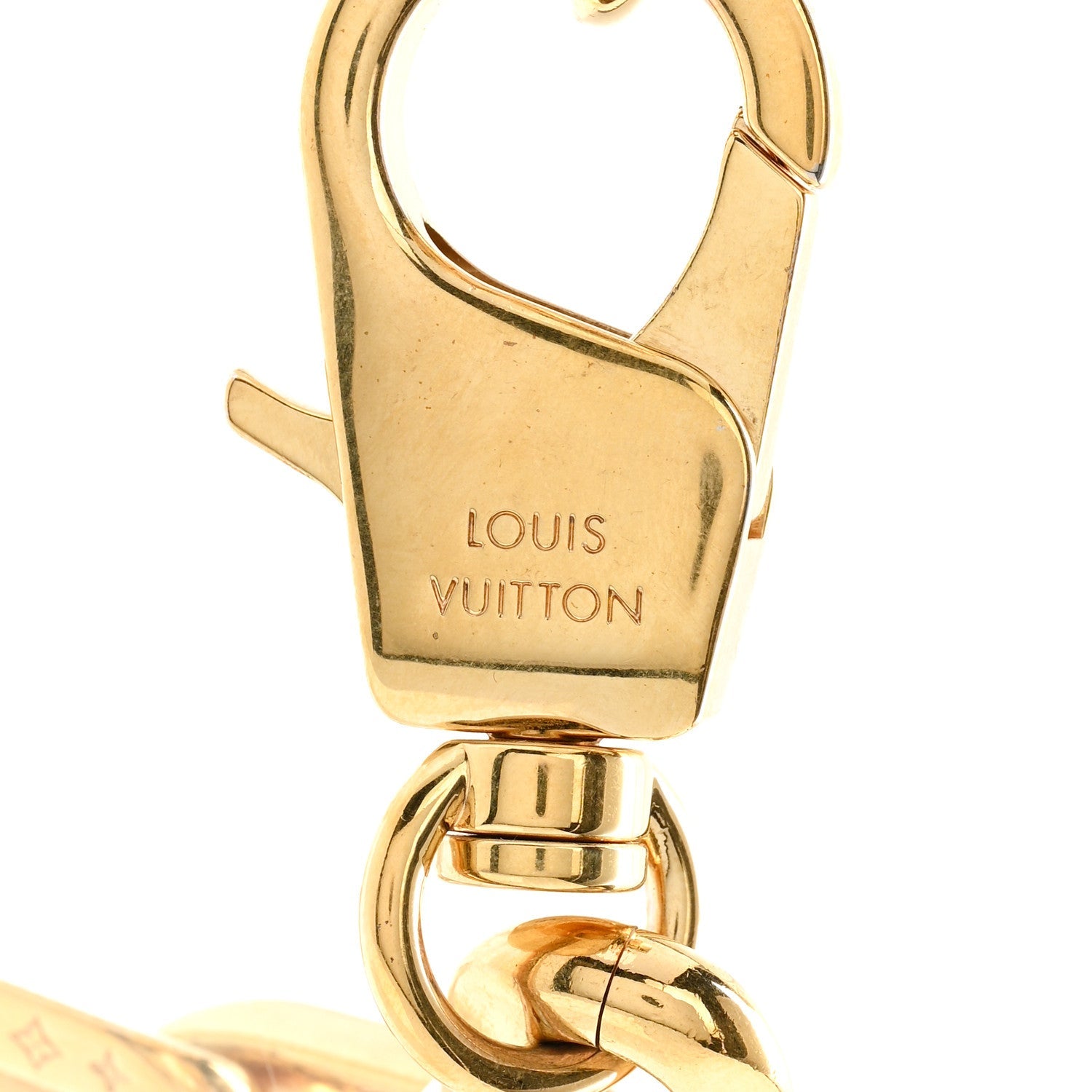 LV Edge Necklace MM Gold