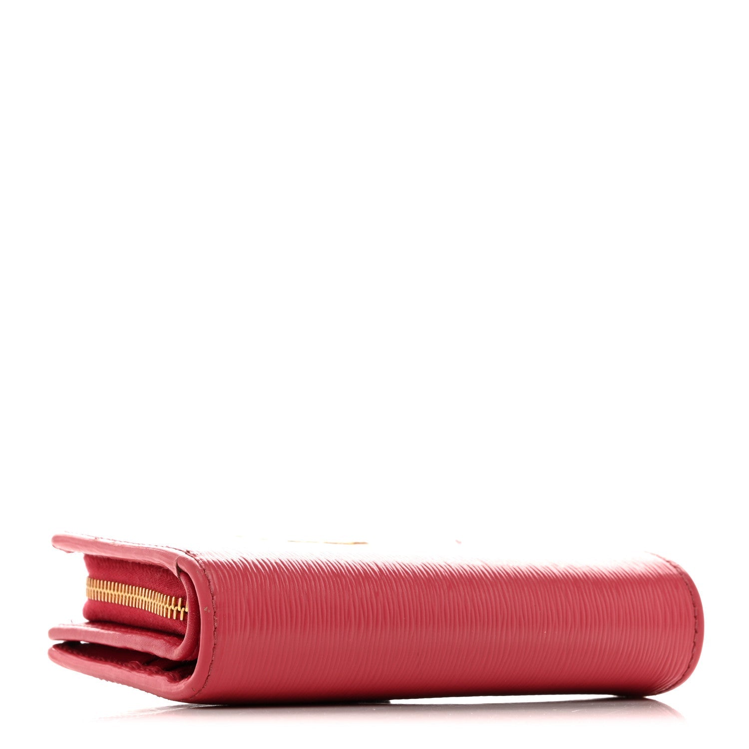 Vitello Move Metal Compact Wallet Peonia
