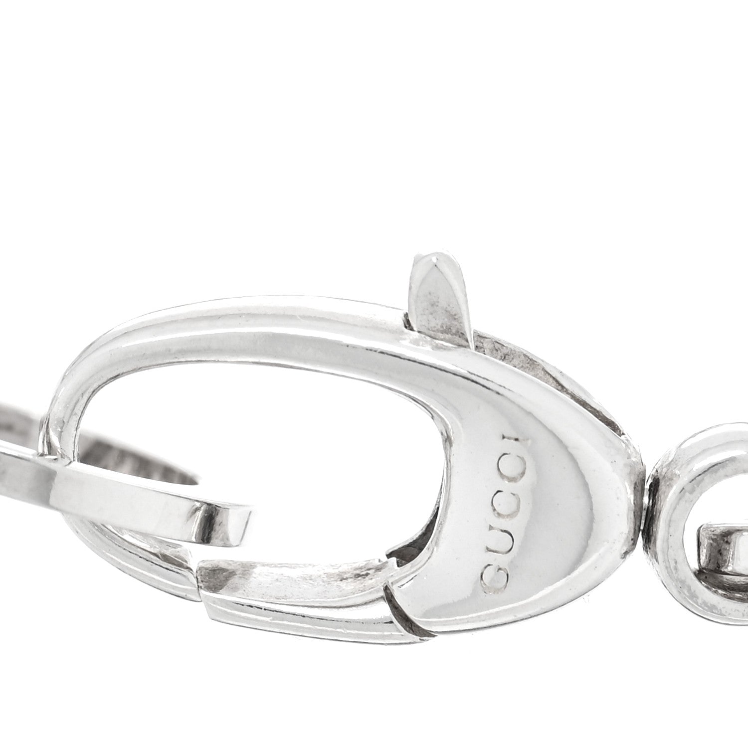 Sterling Silver Link Round Charm Bracelet