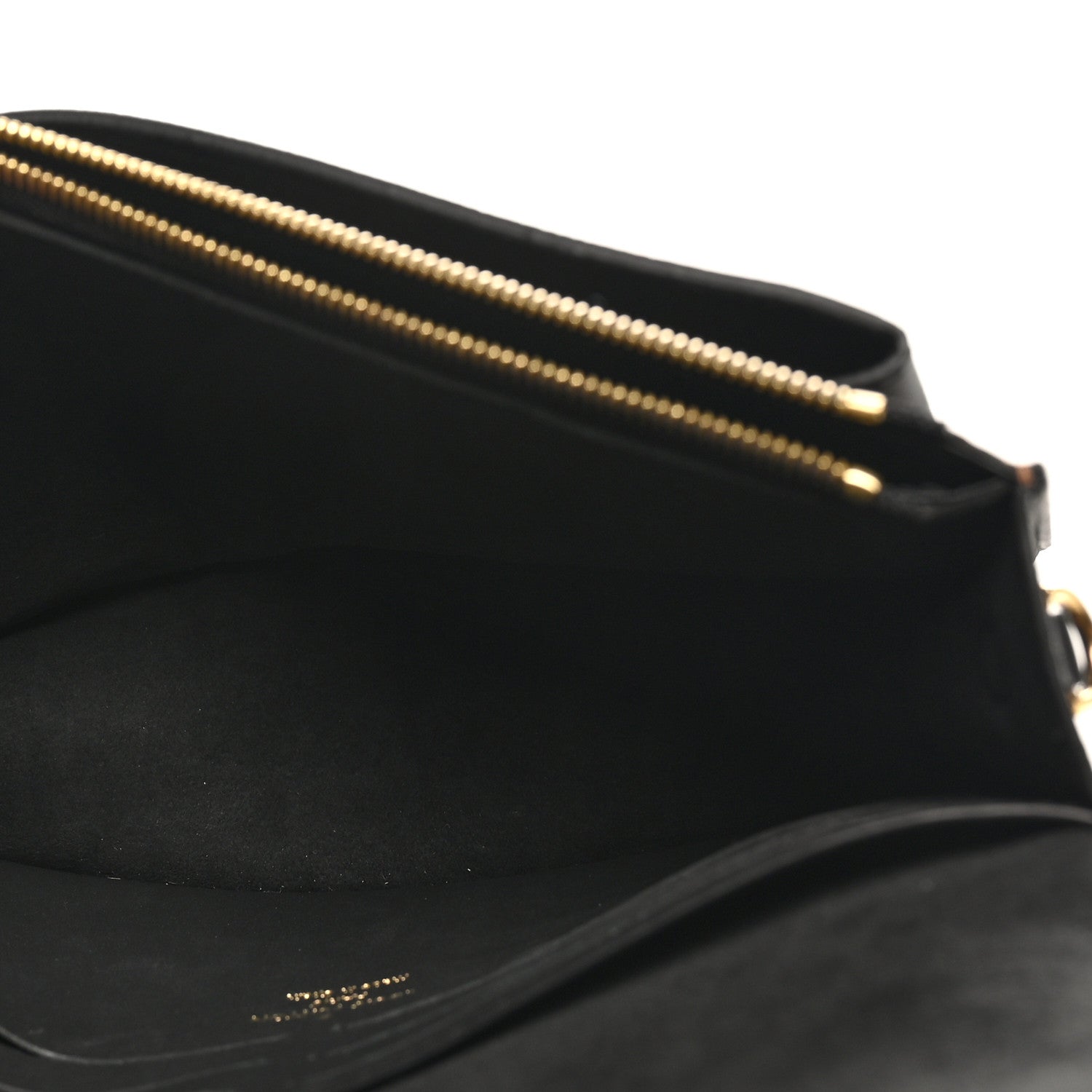 Damier Ebene Vavin Chain Wallet Black