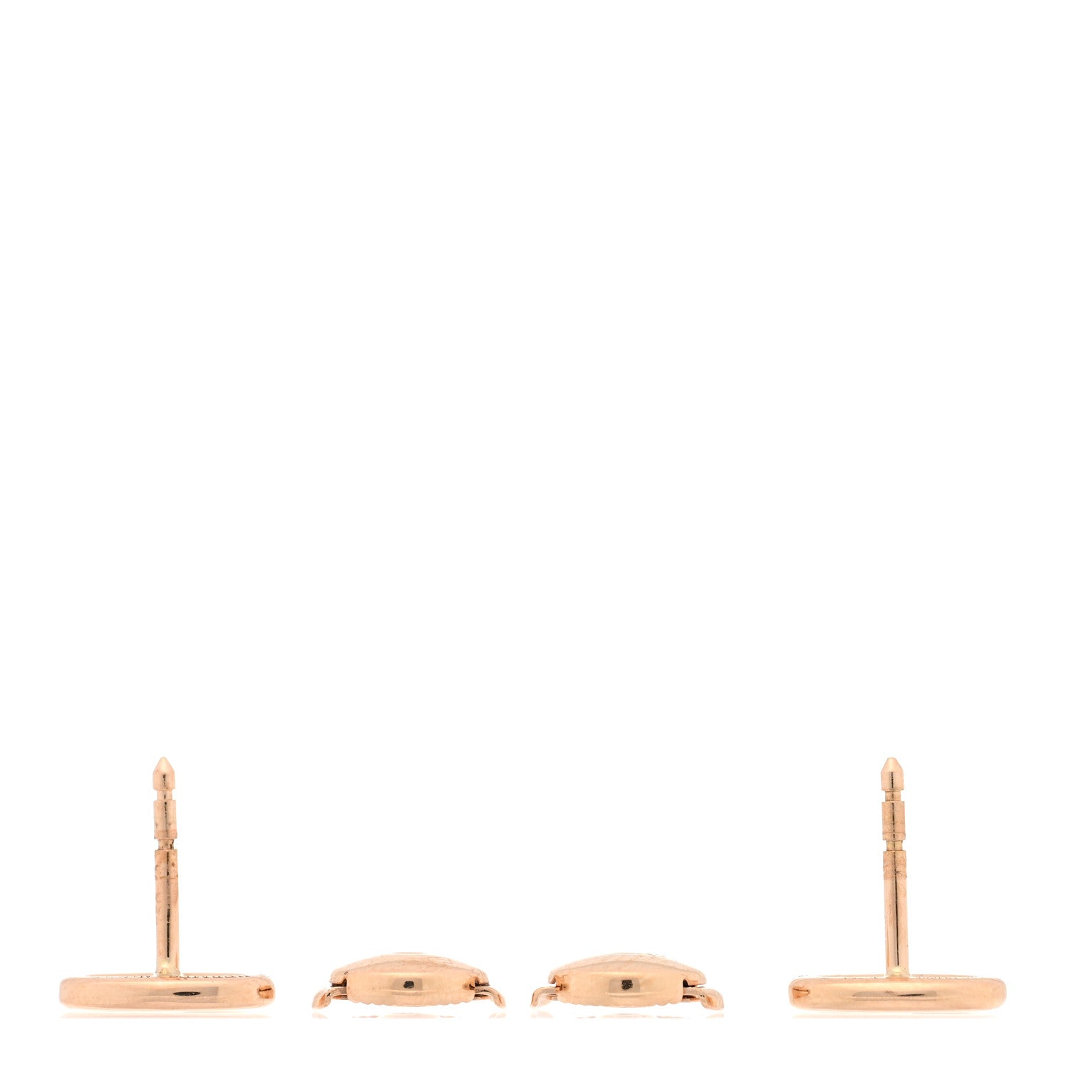18K Rose Gold TPM Farandole Stud Earrings