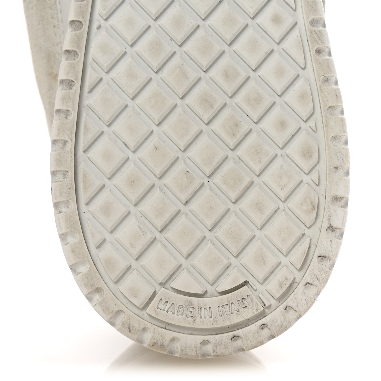 Calfskin Suede Coco Mark Logo Womens Sneakers 35.5 White
