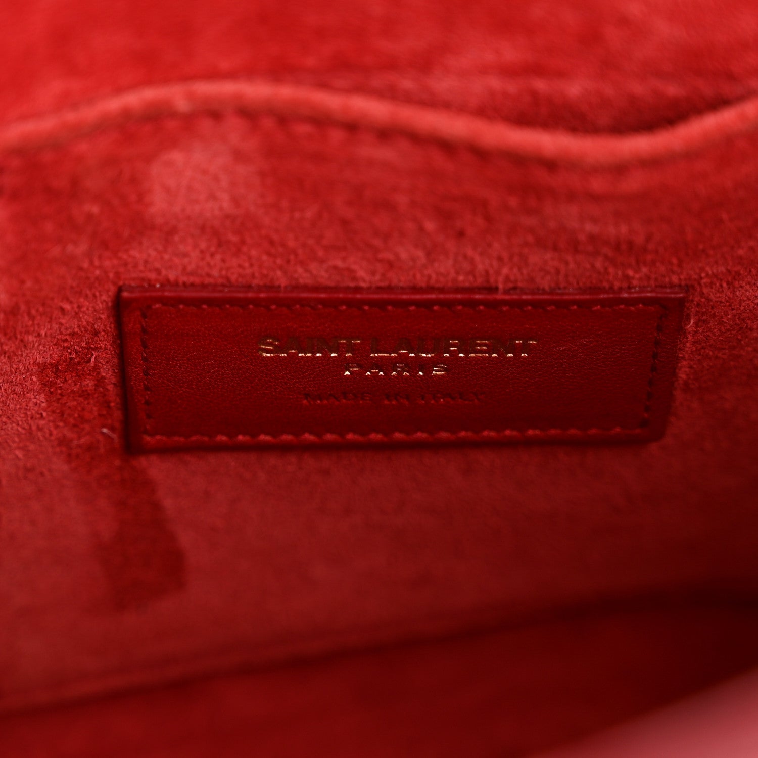 Calfskin Nano Sac De Jour Lipstick Red