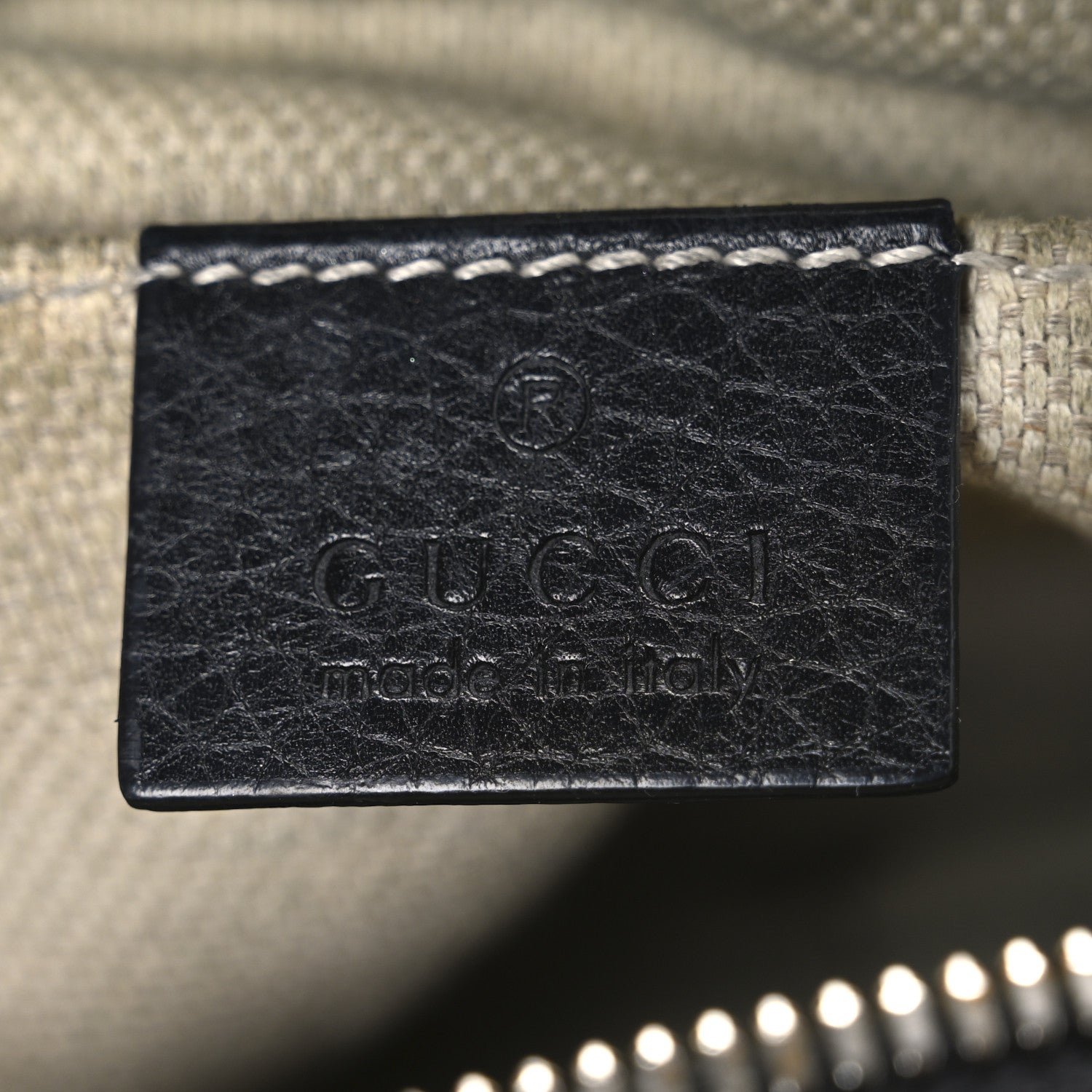 Pebbled Calfskin Small Soho Disco Bag Black