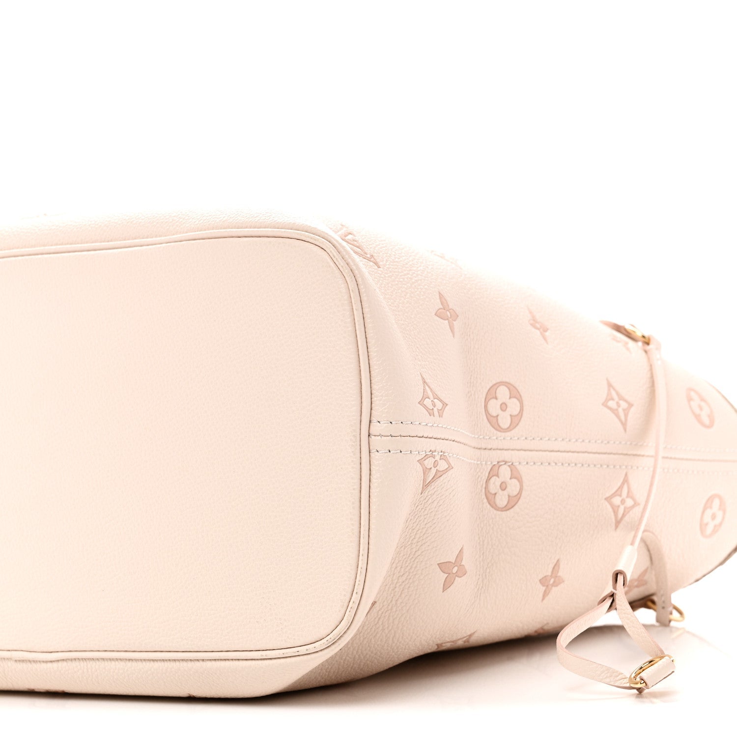 Monogram Debossed Neverfull MM Eden