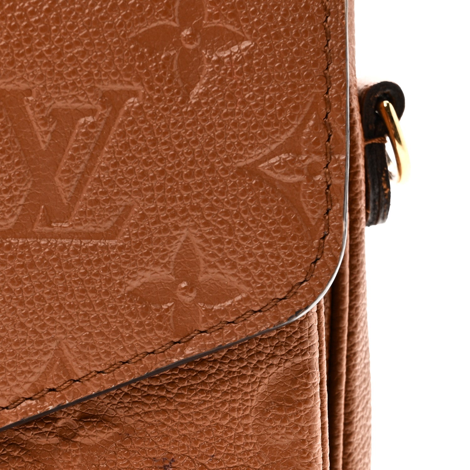 Empreinte Pochette Metis Cognac