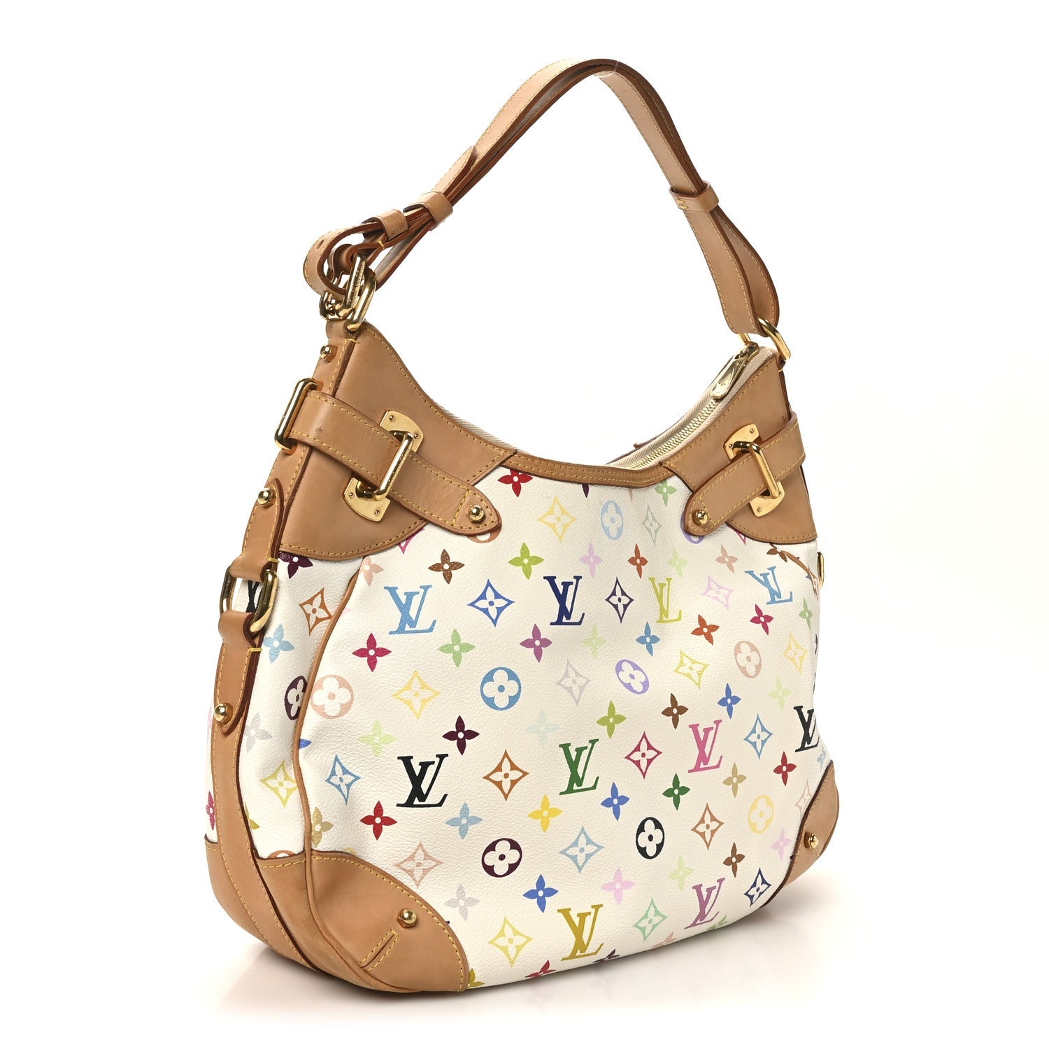 Monogram Multicolor Greta White