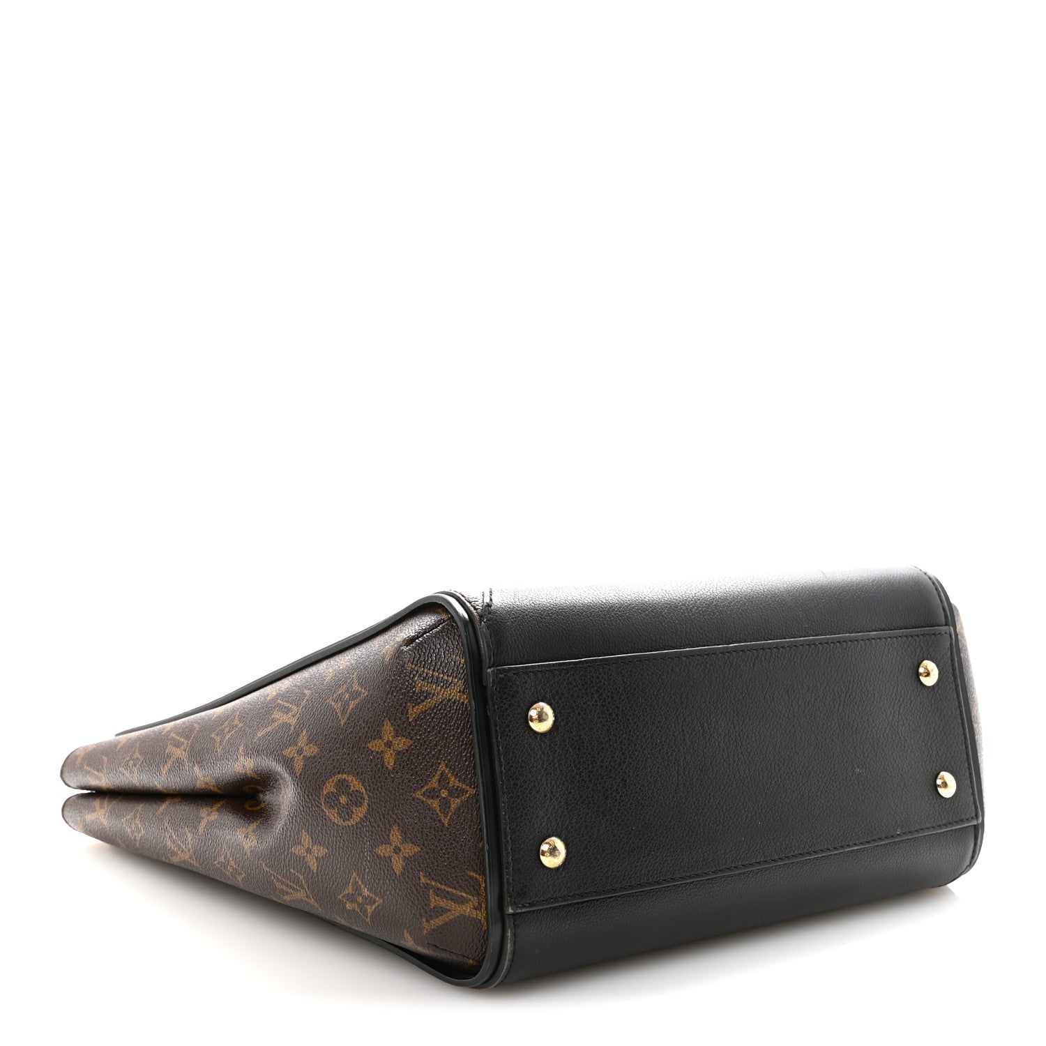 Calfskin Monogram Kimono Tote Black