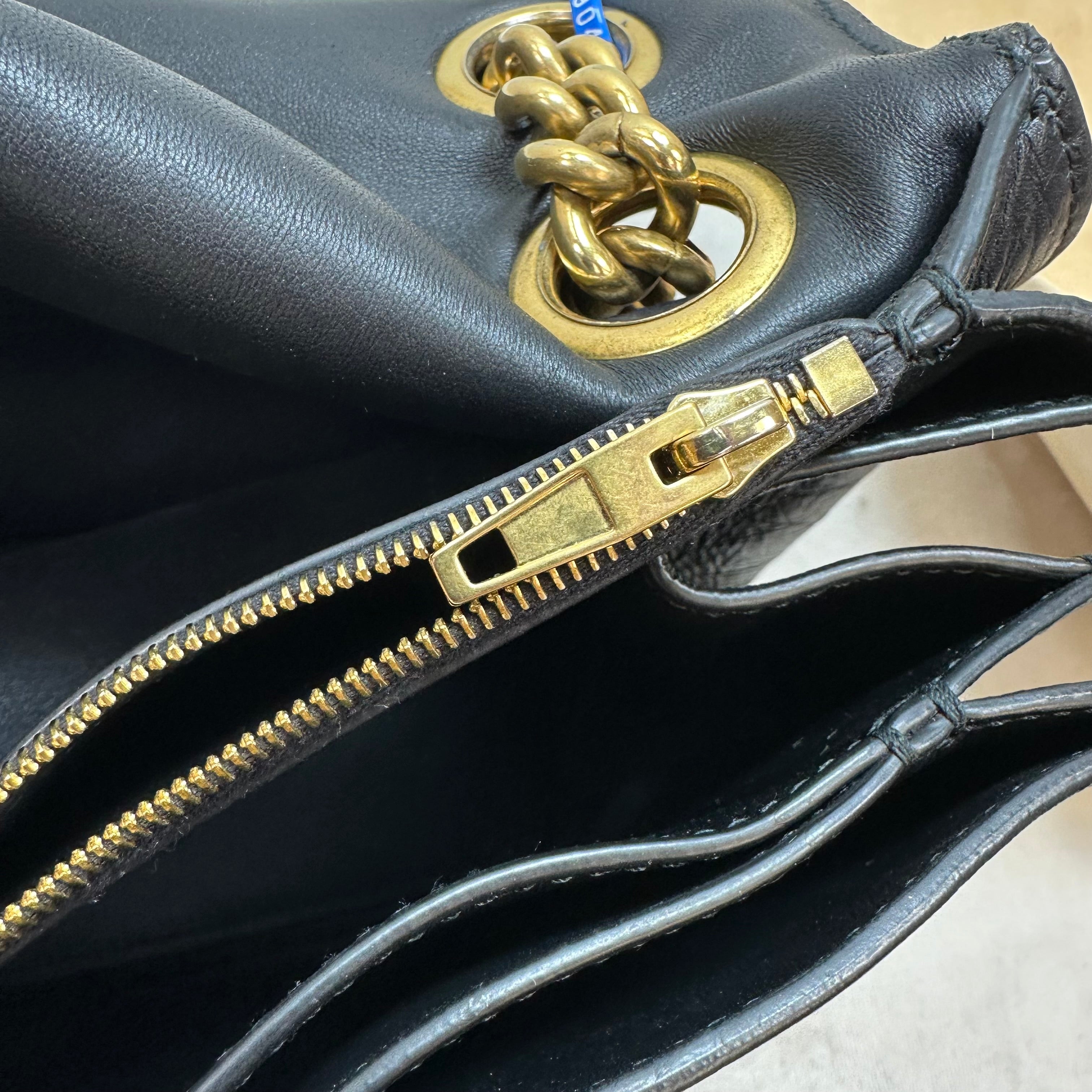 Balenciaga Crush large chain shoulder bag Handbag Luxury Designer By Balenciaga, Size: Large