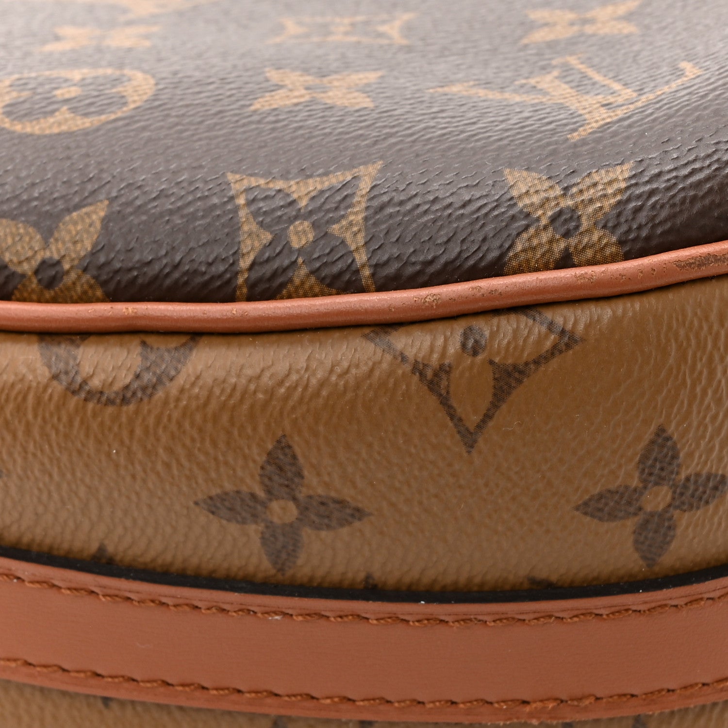 Reverse Monogram Loop Hobo