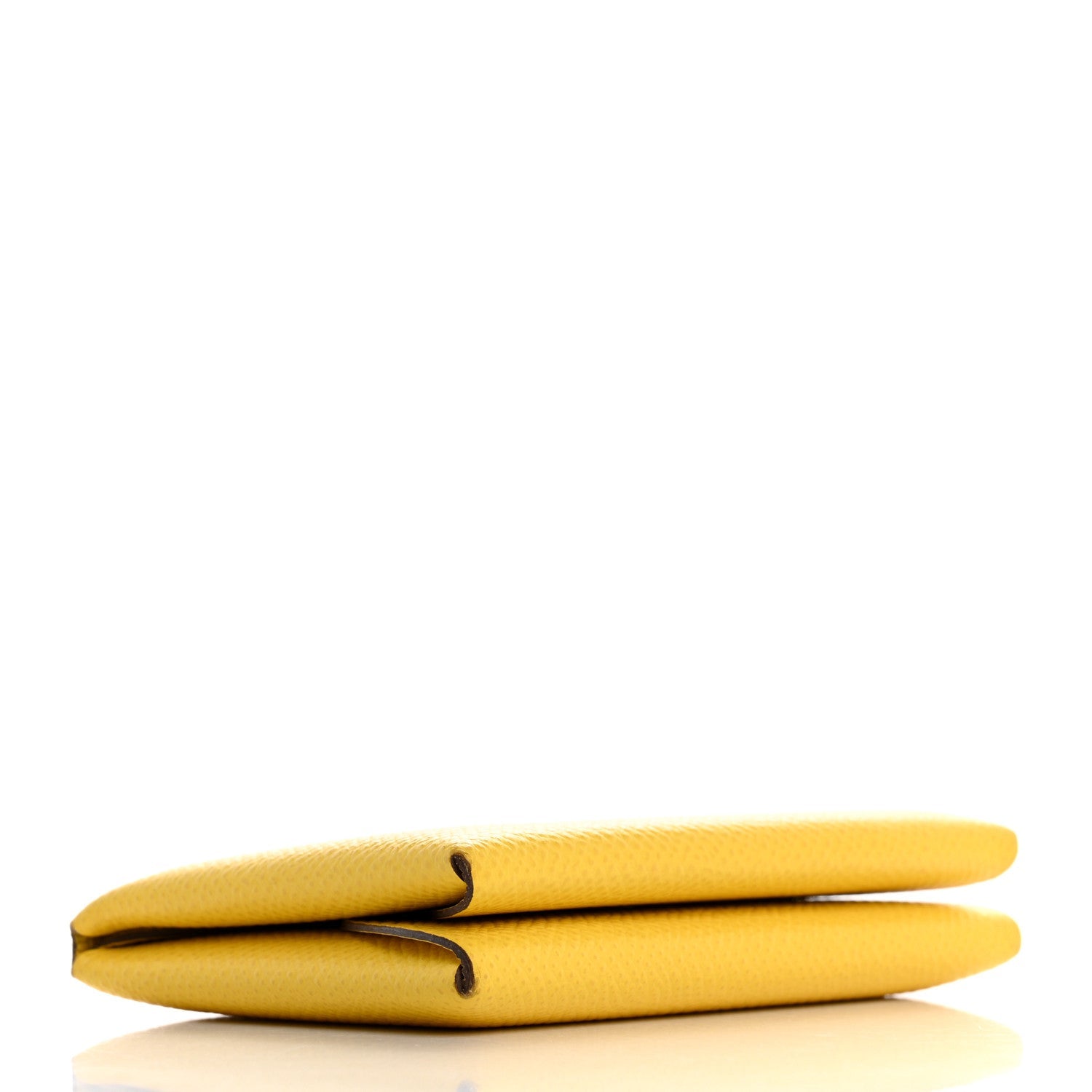 Epsom Calvi Duo Card Case Jaune De Naples