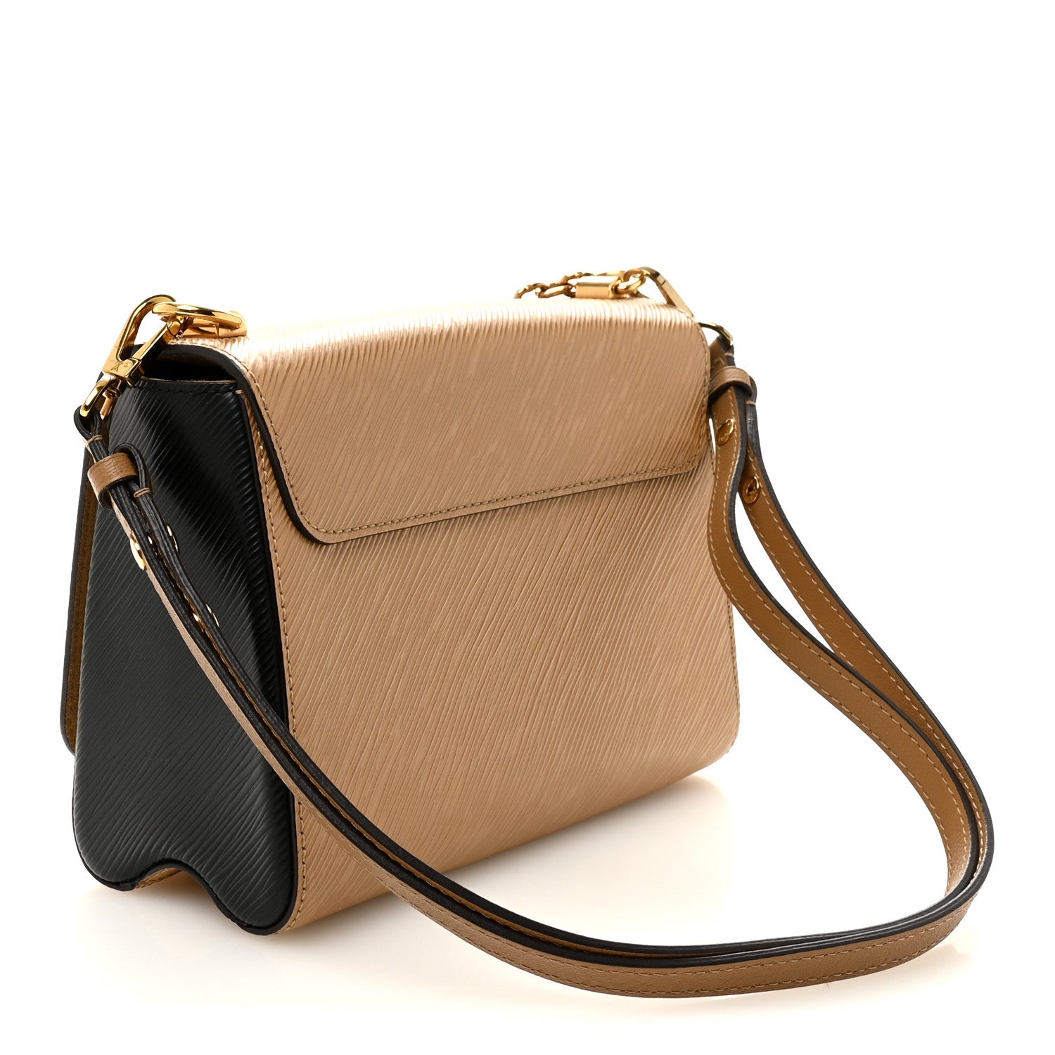 Epi Twist Shoulder Bag MM Camel
