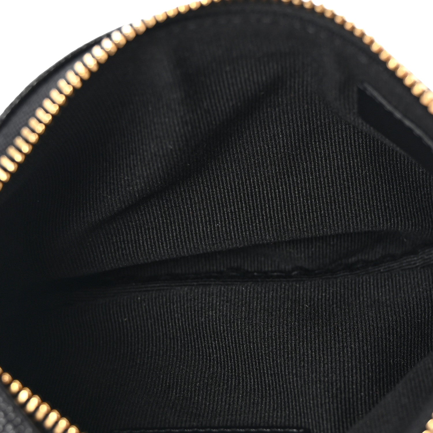 Caviar Quilted CC Small Pouch Black