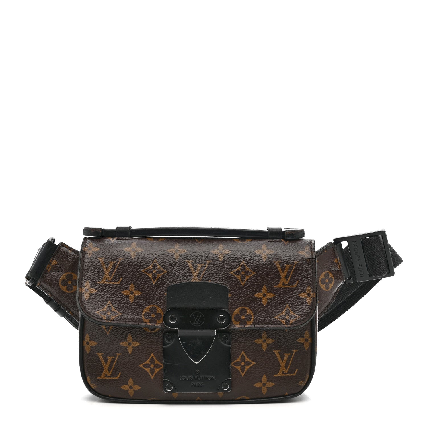 Monogram Macassar S Lock Messenger
