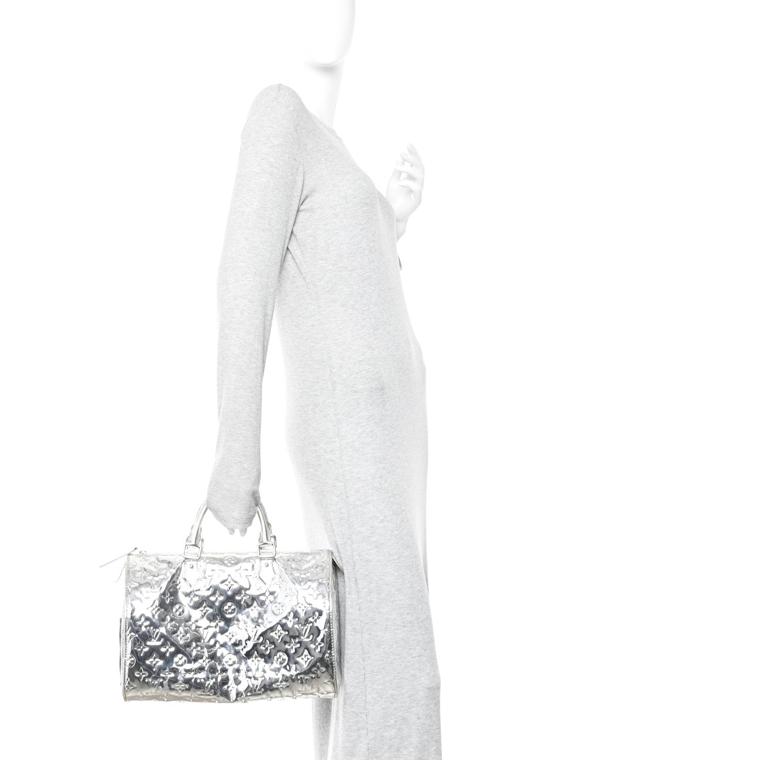 Monogram Miroir Speedy 30 Silver