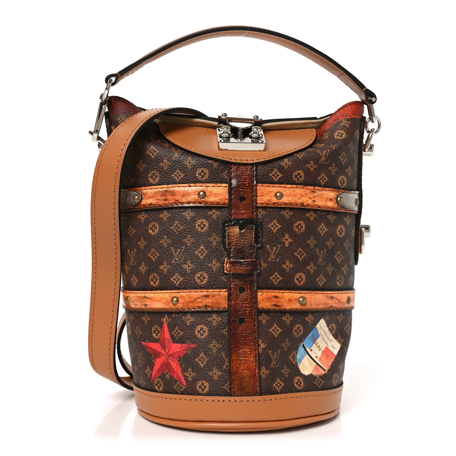 Transformed Monogram Time Trunk Duffle Bag