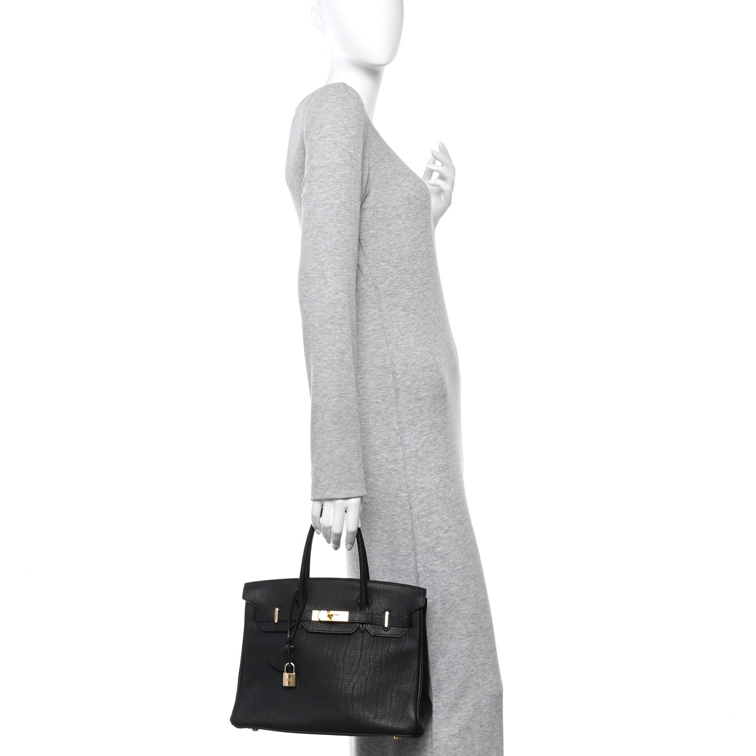 Togo Birkin 30 Black