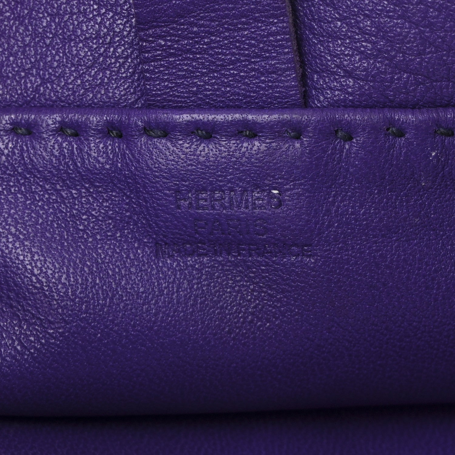 Lambskin Clou De Selle Pouch Crocus