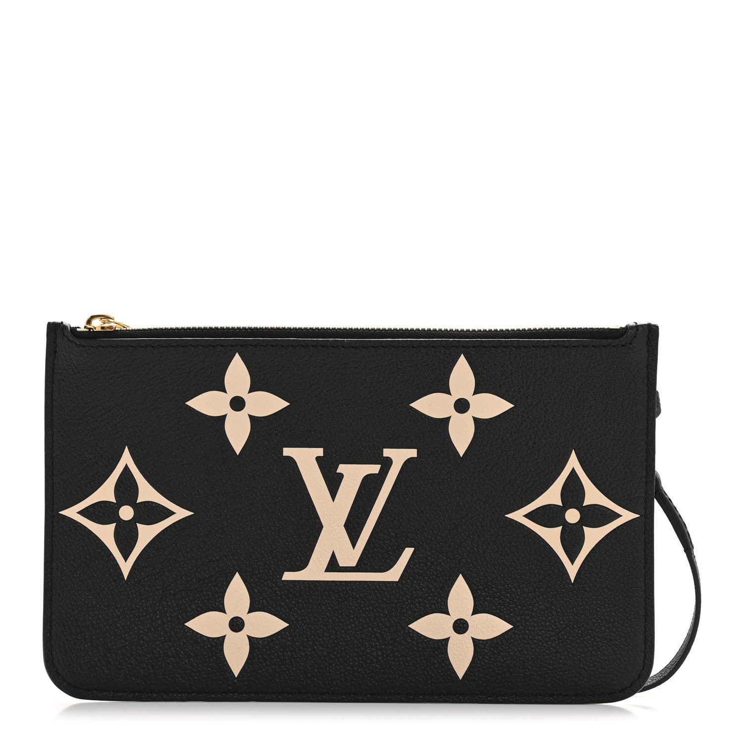 Empreinte Monogram Giant Neverfull MM Pochette Black Beige