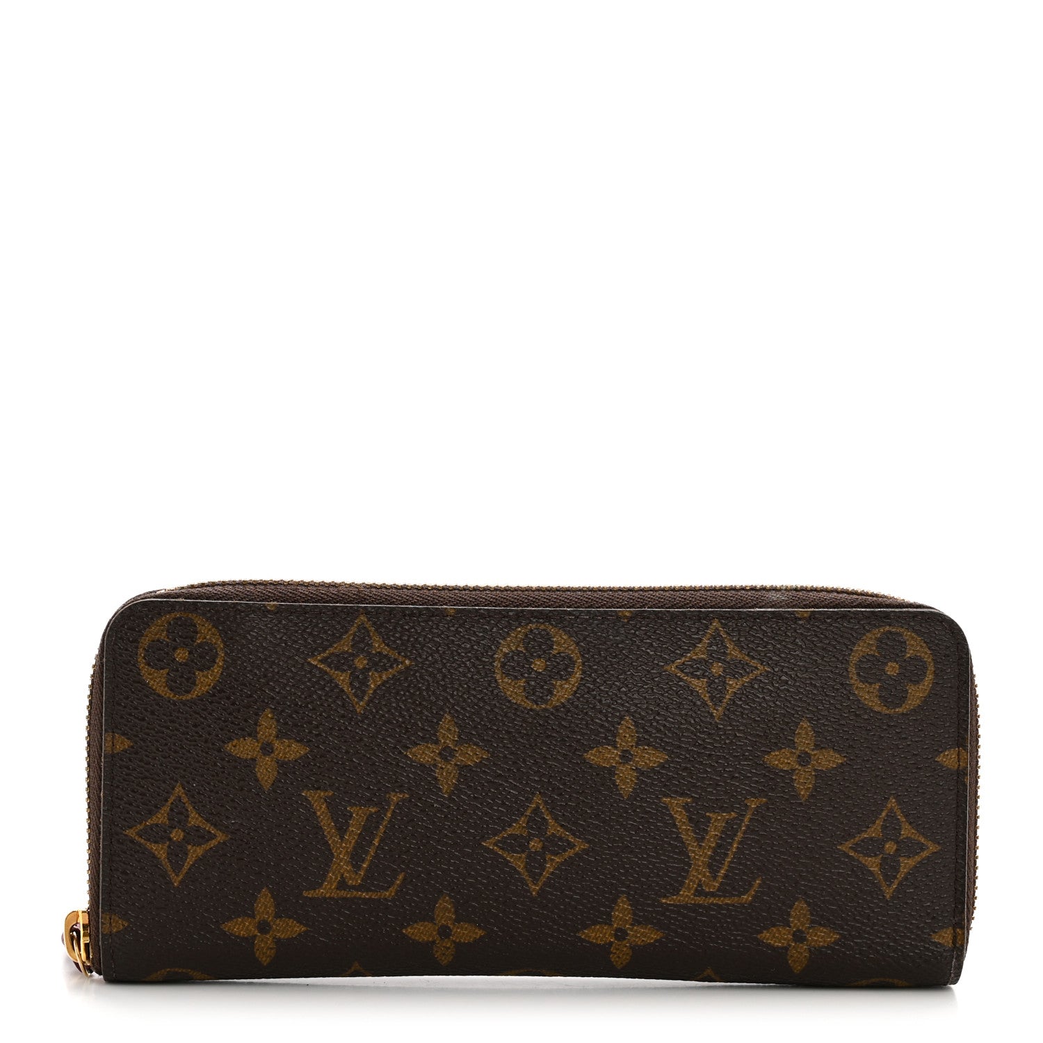 Monogram Clemence Wallet Fuchsia