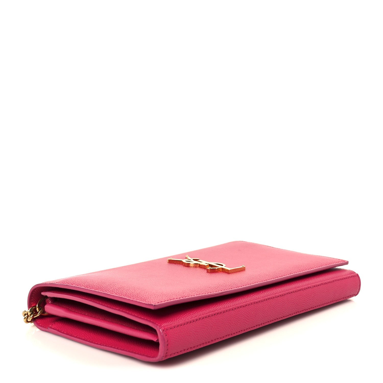 Grain De Poudre Monogram Chain Wallet Bubblegum