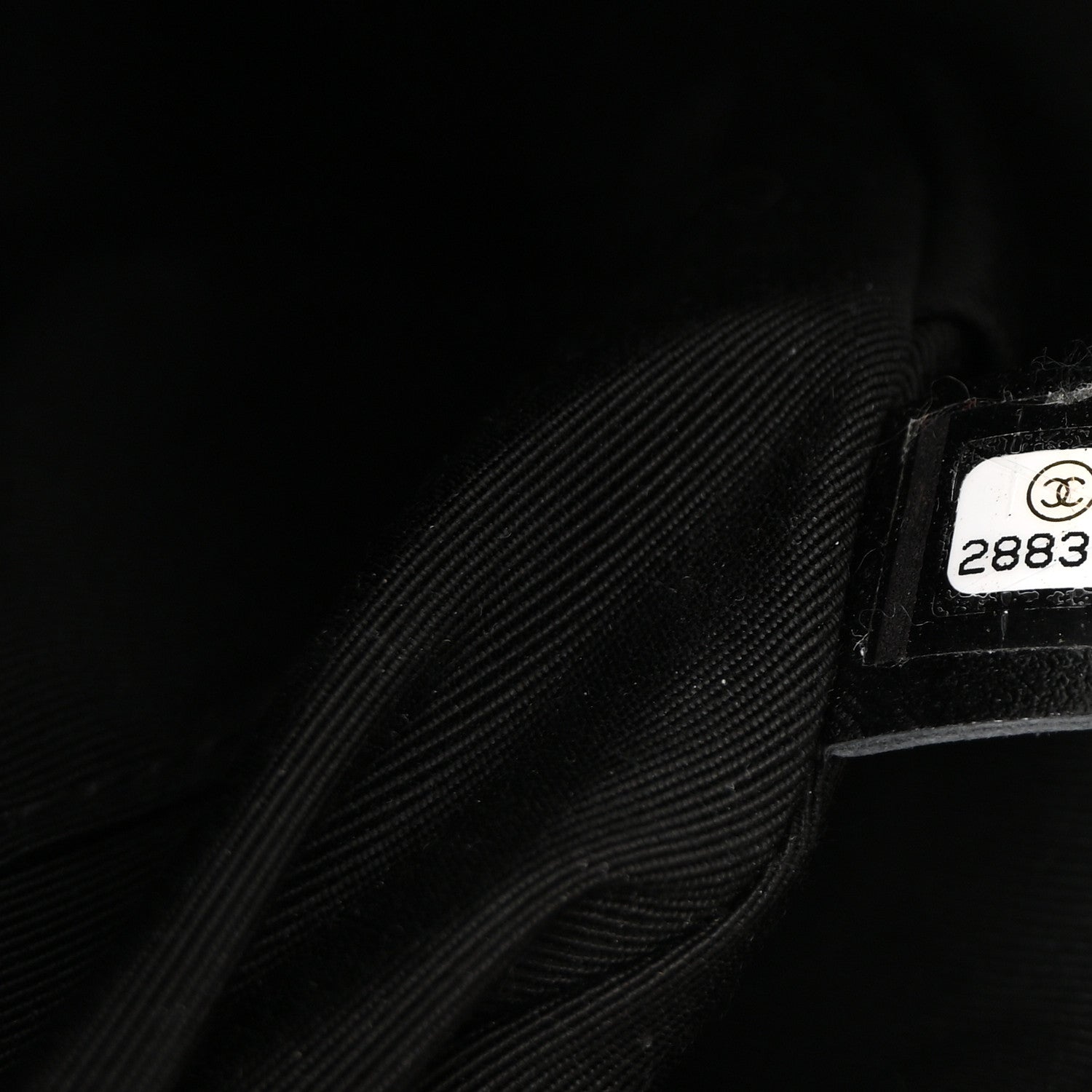 Lambskin Quilted Waist Bag Fanny Pack Black