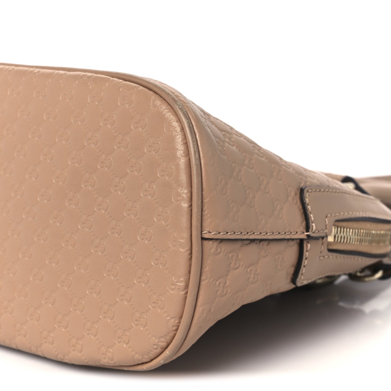 Soft Microguccissima Mini Dome Bag Camelia